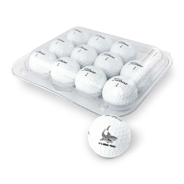 Sharks Golf Balls - Titleist - Set of 12 - PACKAGING