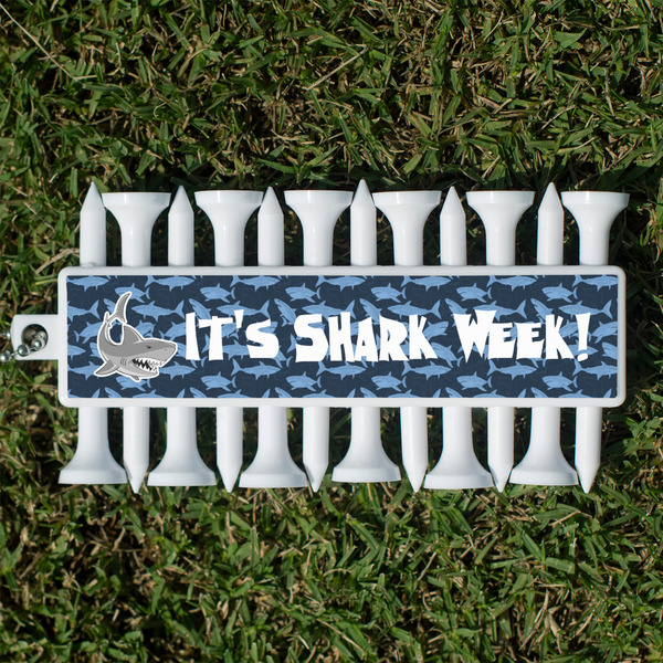Custom Sharks Golf Tees & Ball Markers Set (Personalized)