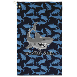 Sharks Golf Towel - Poly-Cotton Blend w/ Name or Text