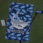 Sharks Golf Towel Gift Set w/ Name or Text