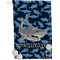 Sharks Golf Towel (Personalized) - FRONT (Small Full Print)