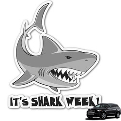 Sharks Graphic Car Decal (Personalized)