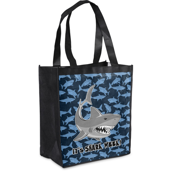 Custom Sharks Grocery Bag w/ Name or Text