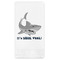 Sharks Guest Napkin - Front View