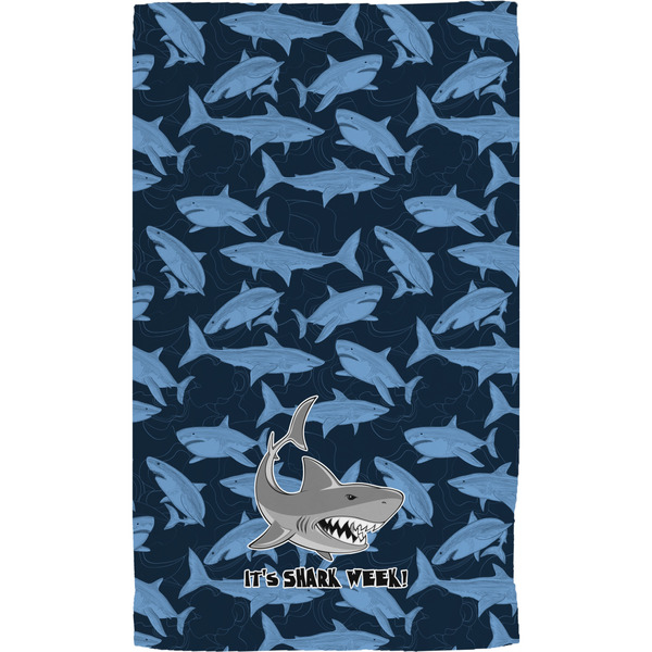 Sharks Hand Towel (Personalized) Full