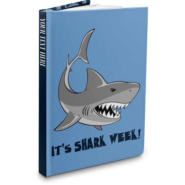 Custom Sharks Hardbound Journal - 7.25" x 10" (Personalized)