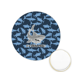 Sharks Printed Cookie Topper - 1.25" (Personalized)