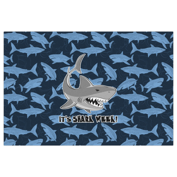 Sharks Indoor / Outdoor Rug - 4'x6' - Front Flat