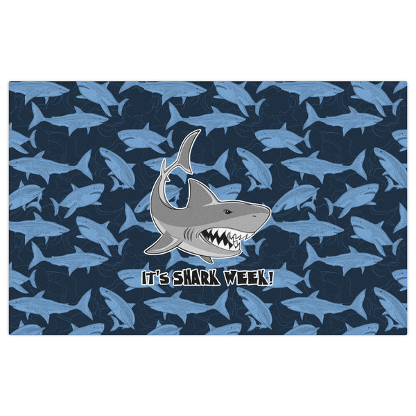 Sharks Indoor / Outdoor Rug - 5'x8' - Front Flat