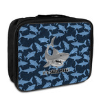 Sharks Insulated Lunch Bag w/ Name or Text