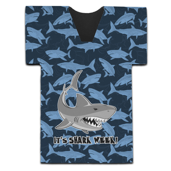 Custom Sharks Jersey Bottle Cooler (Personalized)