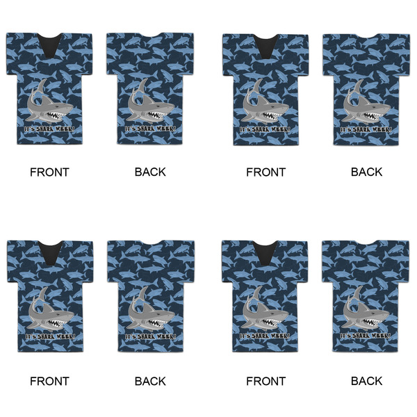 Sharks Jersey Bottle Cooler - Set of 4 - APPROVAL