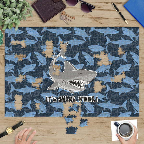 Sharks Jigsaw Puzzle 1014 Piece - In Context
