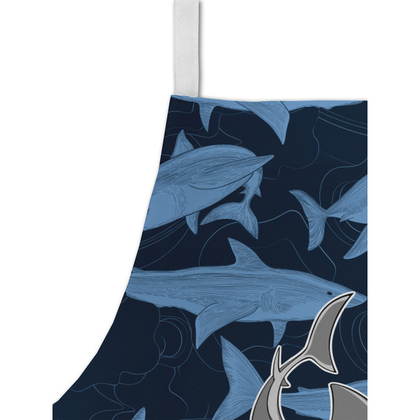 Sharks Kid's Aprons - Detail