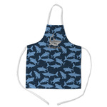 Sharks Kid's Apron w/ Name or Text