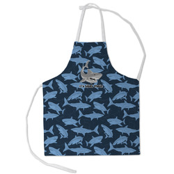 Sharks Kid's Apron - Small (Personalized)