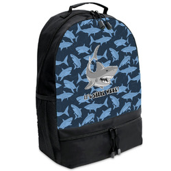 Sharks Backpacks - Black (Personalized)