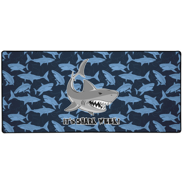 Custom Sharks 3XL Gaming Mouse Pad - 35" x 16" (Personalized)