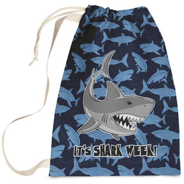 Custom Sharks Laundry Bag (Personalized)