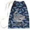 Sharks Large Laundry Bag - Front View