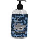 Sharks Plastic Soap / Lotion Dispenser (Personalized)