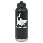 Sharks Water Bottles - Laser Engraved - Front & Back (Personalized)