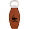 Sharks Leather Bar Bottle Opener - FRONT