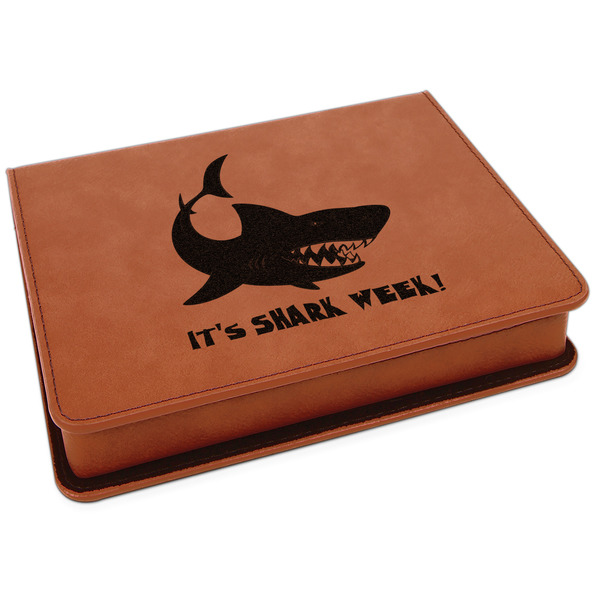 Custom Sharks Leatherette 4-Piece Wine Tool Set (Personalized)