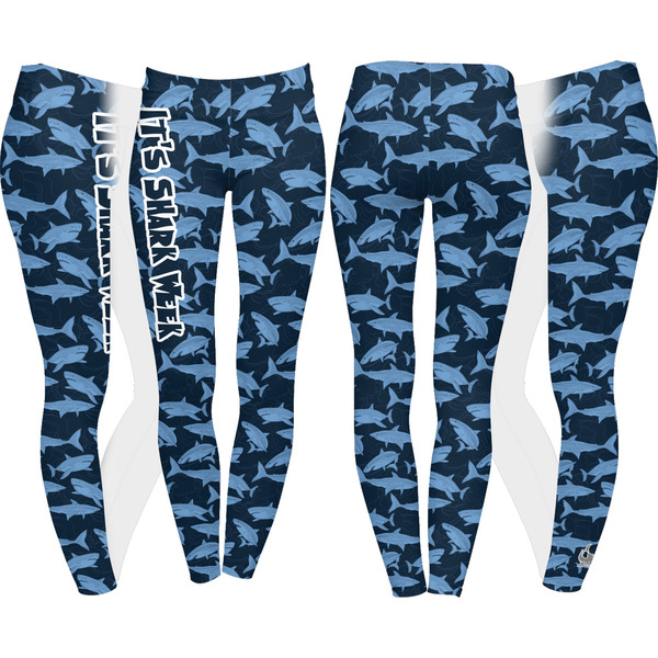 Sharks Leggings Turn Around - Apvl