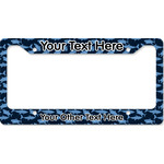Sharks License Plate Frame - Style B (Personalized)