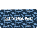 Sharks Front License Plate (Personalized)