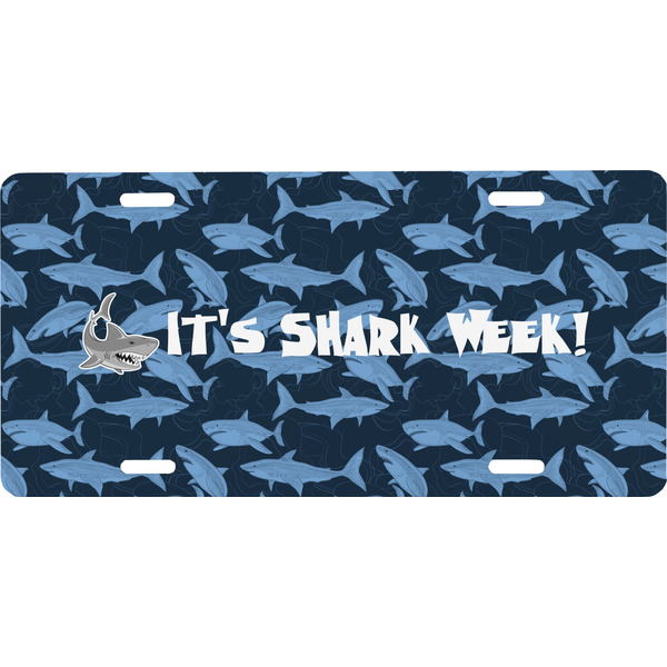 Custom Sharks Front License Plate (Personalized)