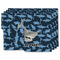 Sharks Linen Placemat - MAIN Set of 4 (double sided)