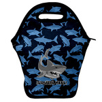 Sharks Lunch Bag w/ Name or Text