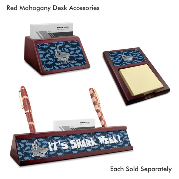 Sharks Mahogany Desk Accessories