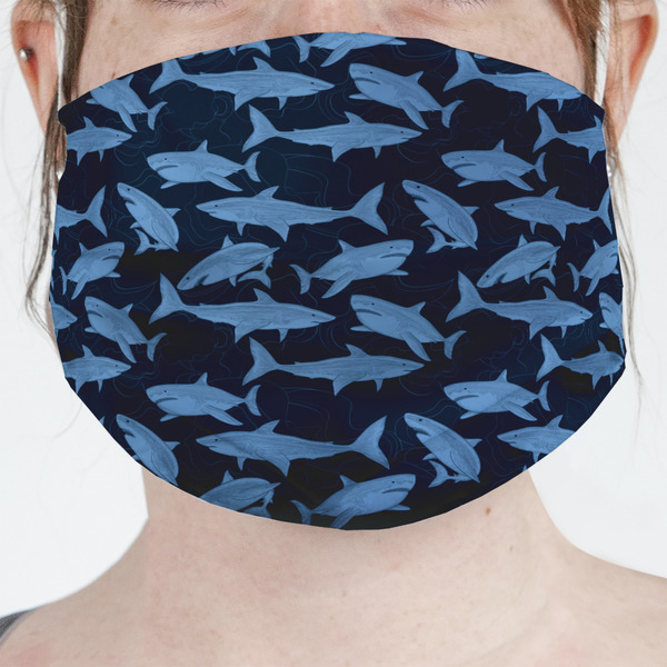 Custom Sharks Face Mask Cover