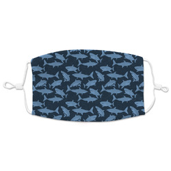 Sharks Adult Cloth Face Mask - XLarge
