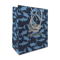 Sharks Medium Gift Bag (Personalized)