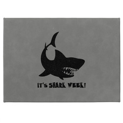 Sharks Medium Gift Box w/ Engraved Leather Lid (Personalized)