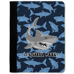 Sharks Notebook Padfolio w/ Name or Text