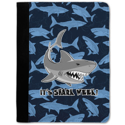 Sharks Notebook Padfolio - Medium w/ Name or Text