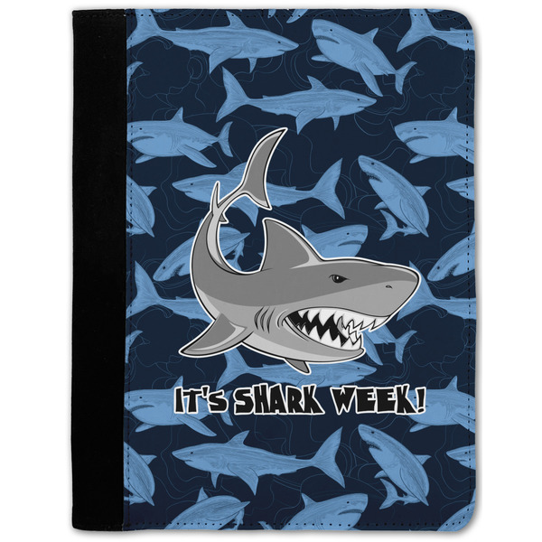 Custom Sharks Notebook Padfolio w/ Name or Text