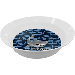 Sharks Melamine Bowl (Personalized)