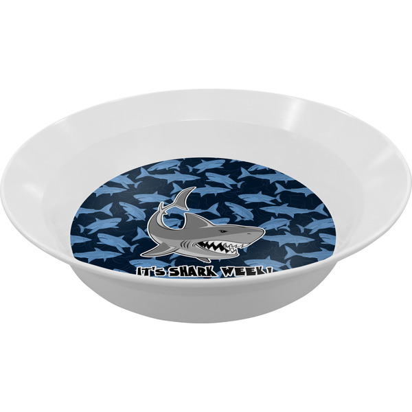 Custom Sharks Melamine Bowl (Personalized)