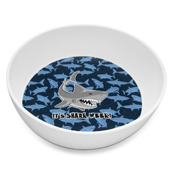 Sharks Melamine Bowl - 8 oz (Personalized)