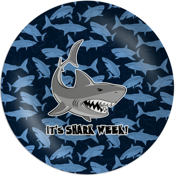 Custom Sharks Melamine Plate - 10" (Personalized)