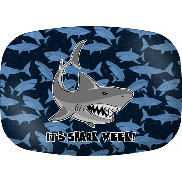Custom Sharks Melamine Platter w/ Name or Text