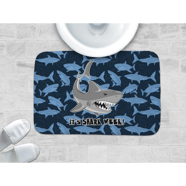 Sharks Memory Foam Bath Mat - LIFESTYLE 34x21