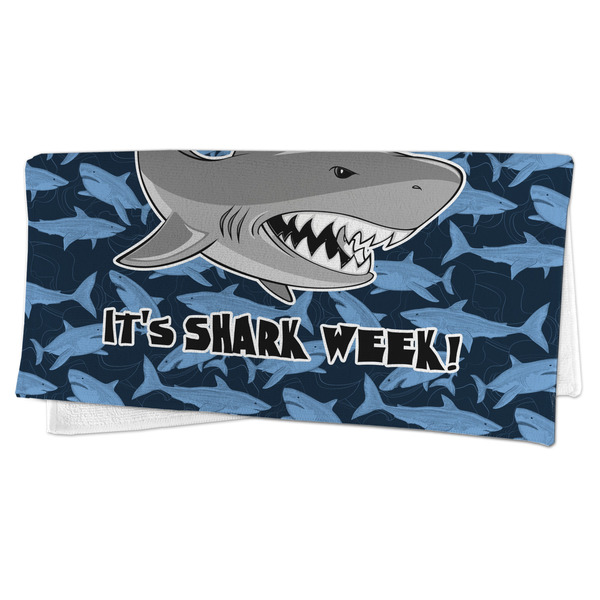 Sharks Microfiber Dish Rag - FOLDED (half)