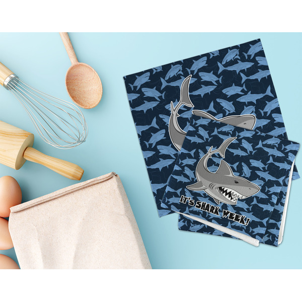 Sharks Microfiber Dish Rag - LIFESTYLE